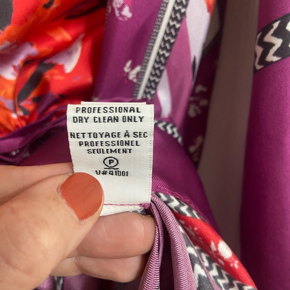 Diane VonFurstenberg Authentic 2016 Runway Women's Size 2 100% Silk Dress EUC - Picture 10 of 11